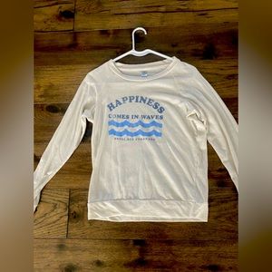 Happiness comes in waves long sleeve